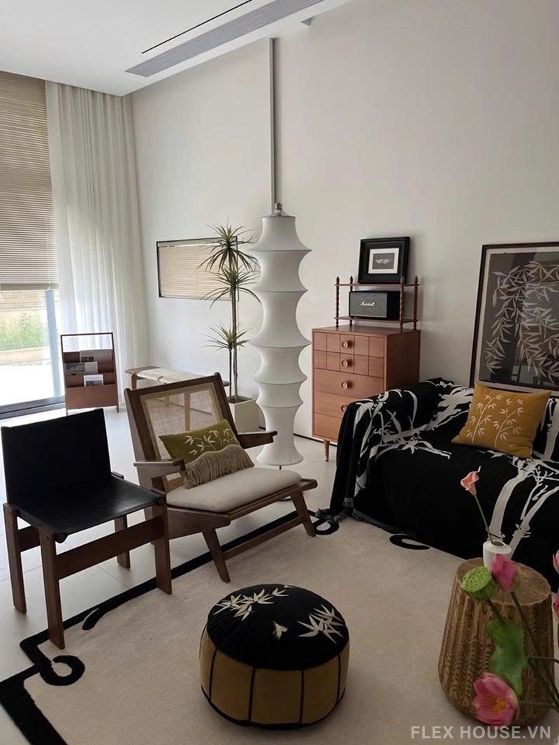 Đèn sàn hình trụ kiểu dáng đèn xếp sáng tạo ZKL8376 8 Đèn sàn hình trụ kiểu dáng đèn xếp sáng tạo ZKL8376