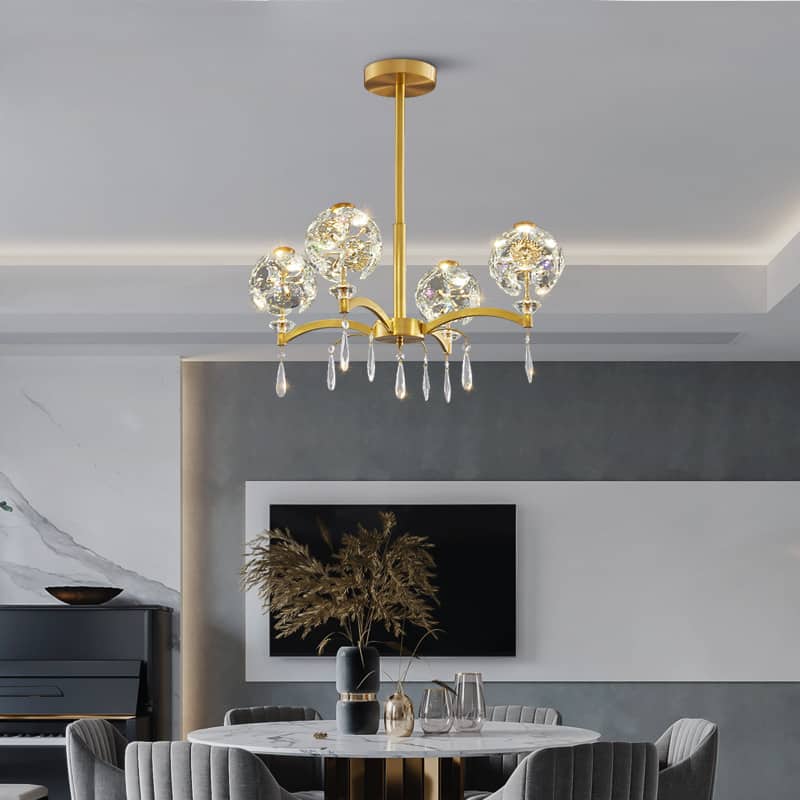 Đèn thả trần pha lê hoa cẩm tú cầu HL8372 | Flexhouse VN Đèn Thả Trần Pha Lê Hoa Cẩm Tú Cầu Hl8372 | Flexhouse Vn