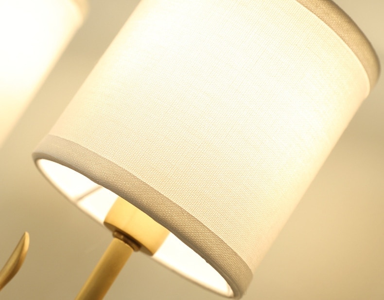 Đèn tường bằng đồng hai đầu gạc cổ điển OD5025 8