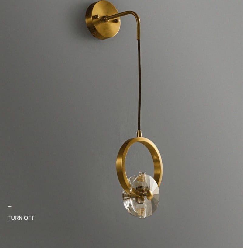 Đèn tường pha lê phòng ngủ hiện đại B3095 8