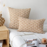 Áo gối tựa lưng jacquard họa tiết thủ công PCH7718