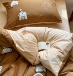 Bộ chăn ga giường họa tiết con hổ đáng yêu MM7766