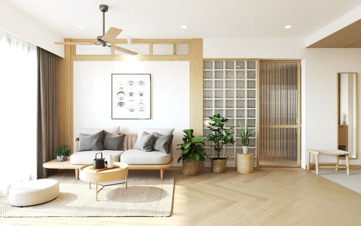 Cách Trang Trí Phòng Khách Theo Phong Cách Japandi 14 Mang lại sự tập trung cho bức tường của bạn