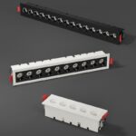Đèn LED âm trần spotlight dài hiện đại tối giản FD6468