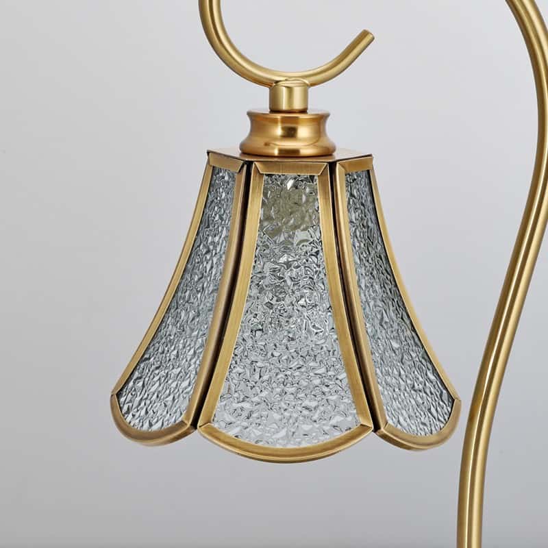 Đèn bàn pha lê đế tròn đặt nến thơm sang trọng LS019 8