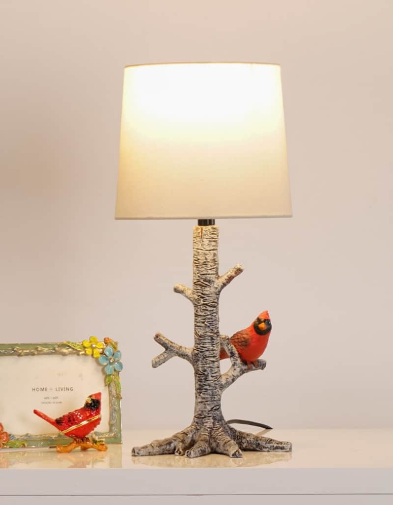 Đèn để bàn trang trí chú chim Hồng Y độc đáo RX286 3