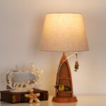 Đèn để bàn trang trí phòng ngủ thuyền câu cá RX285