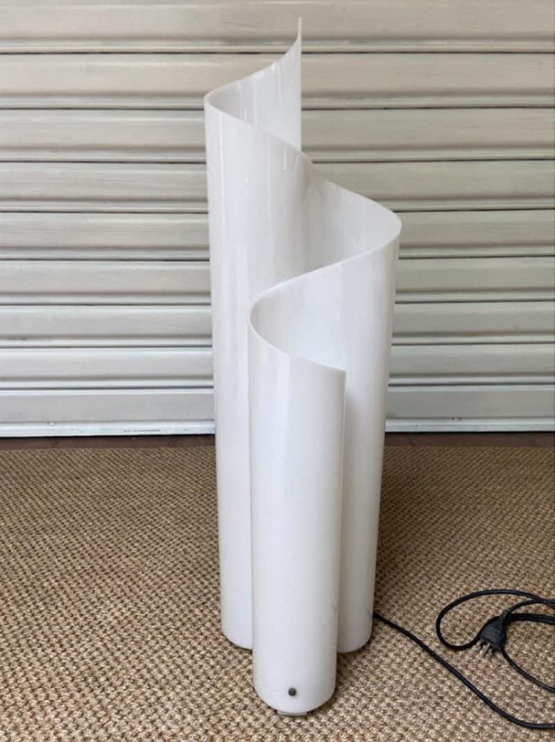 Đèn sàn acrylic dải lụa xoẳn hiện đại sáng tạo HX8699 11