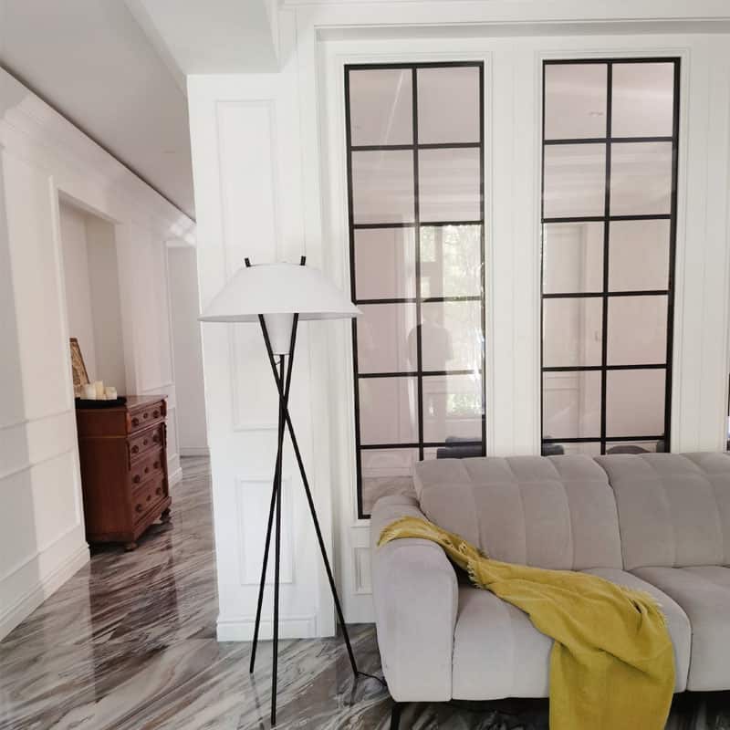 Đèn sàn vải chịu nhiệt ba chân hiện đại sáng tạo HX6143 10
