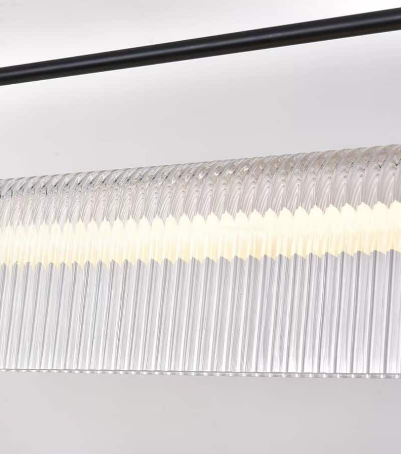 Đèn thả trần acrylic sọc dọc hiện đại tối giản HX9918 13