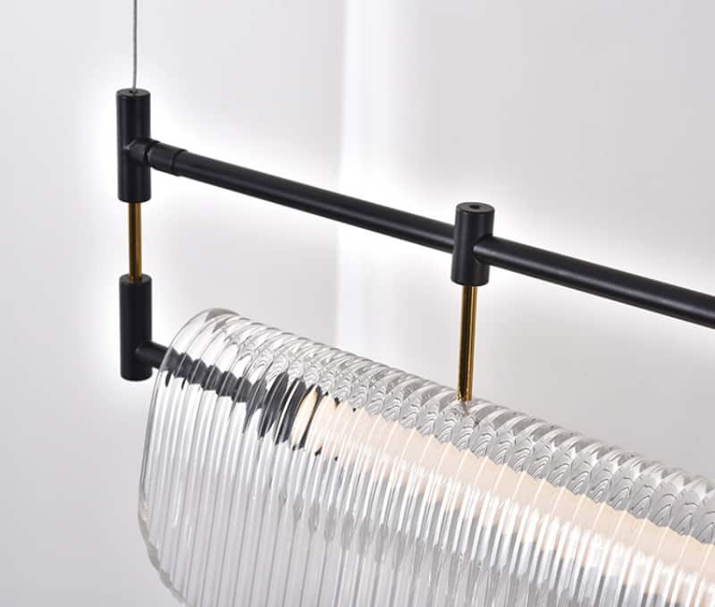 Đèn thả trần acrylic sọc dọc hiện đại tối giản HX9918 14