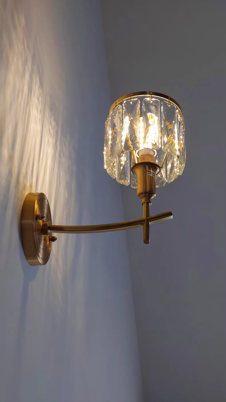 Đèn tường đồng phòng ngủ sang trọng ZH4489 9