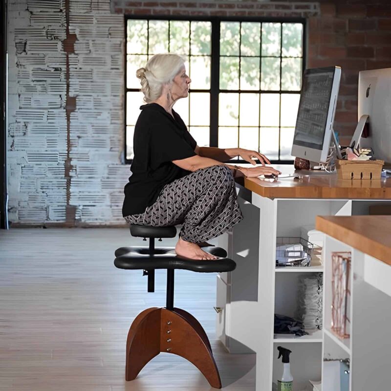 Ghế Soul Seat chân gỗ làm việc văn phòng CM1 3