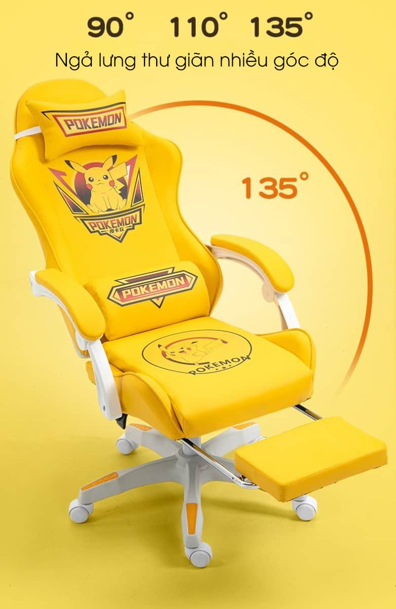 Ghế giải trí gaming Pikachu nhiều màu sắc PK807 8
