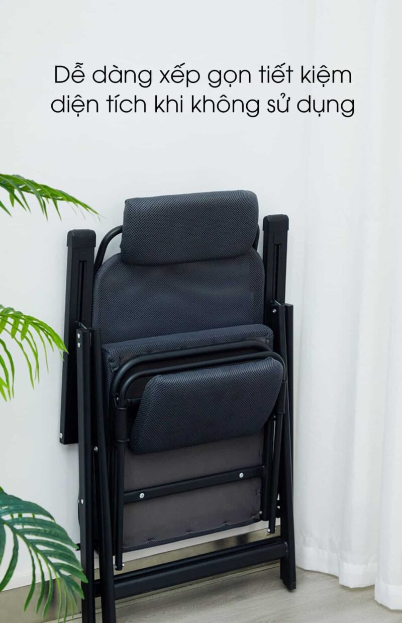 Ghế ngủ văn phòng gác chân xếp gọn YR0260 3