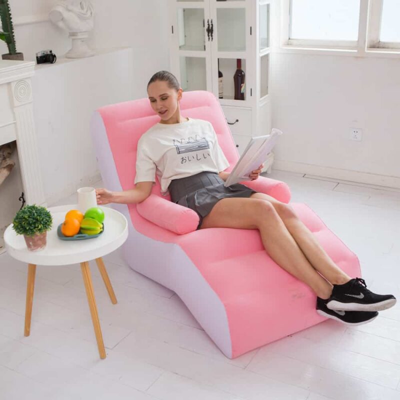 Ghế sofa hơi tựa lưng thư giãn có tay vịn SYB862 4