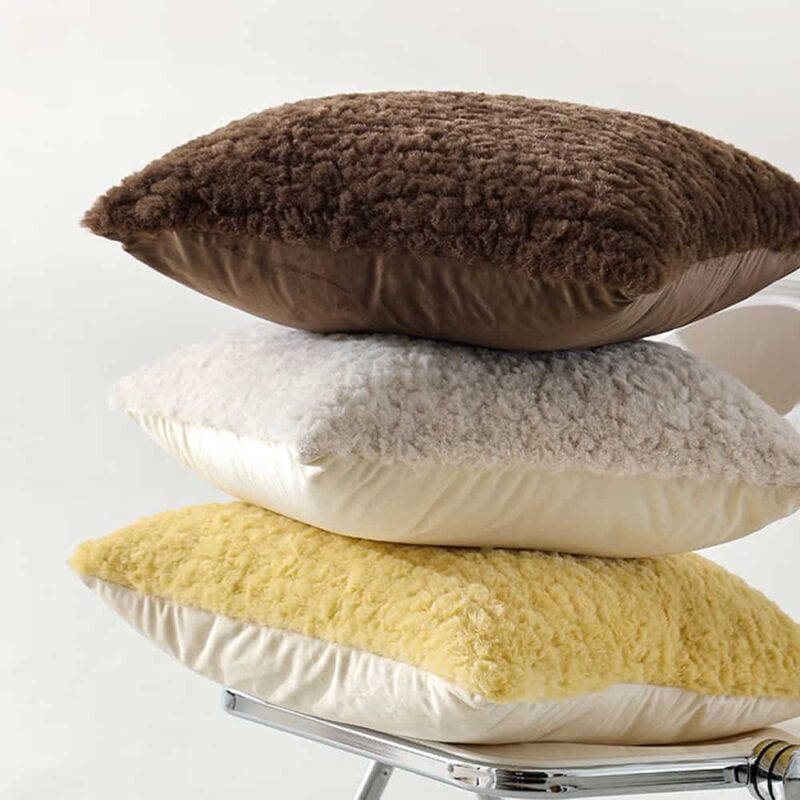 Gối Sofa lông nhung đơn sắc PCH4248 2