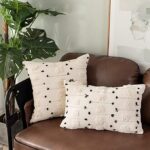 Gối trang trí tua rua phong cách Ma rốc PCH1540B