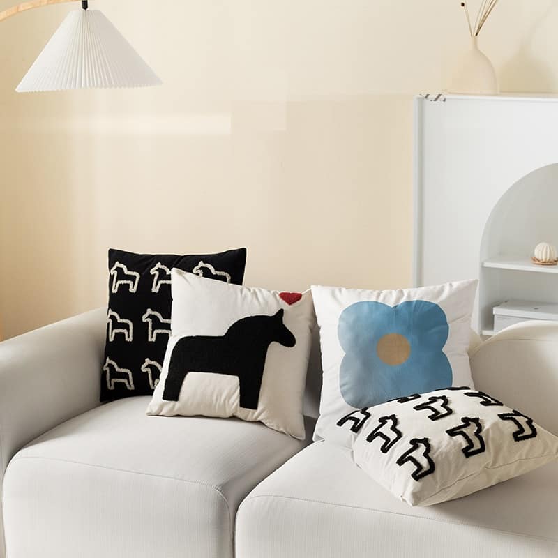 Gối tựa Polyester tối giản trang trí ghế sofa PCH0268 8