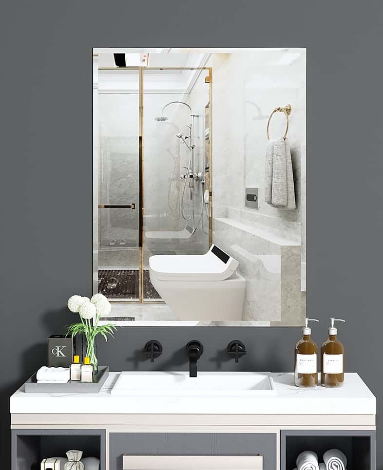 Gương phòng tắm treo tường độ nét cao WIH4488 13