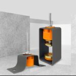 Phụ kiện lò xo giảm chấm lắp đặt tấm tiêu âm GH018