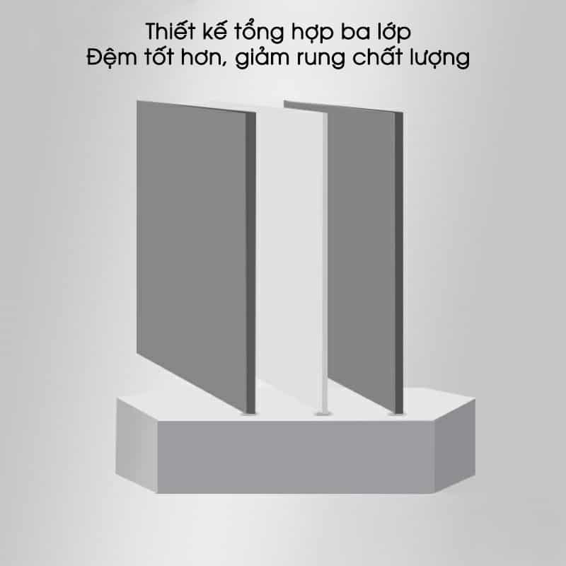 Tấm cách âm sàn composite ba lớp chống sốc GH027 14