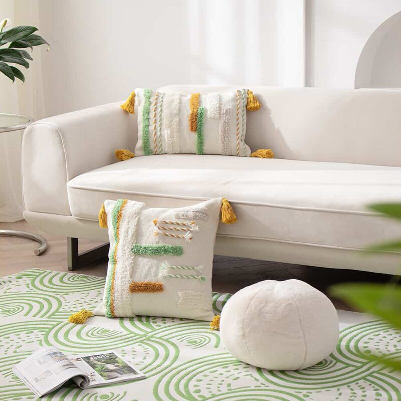 Vỏ gối tựa lưng cao cấp trang trí sofa PCH0991 2