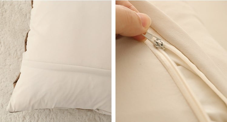 Vỏ gối tựa lưng đan tay ba màu độc đáo PCH8477 7