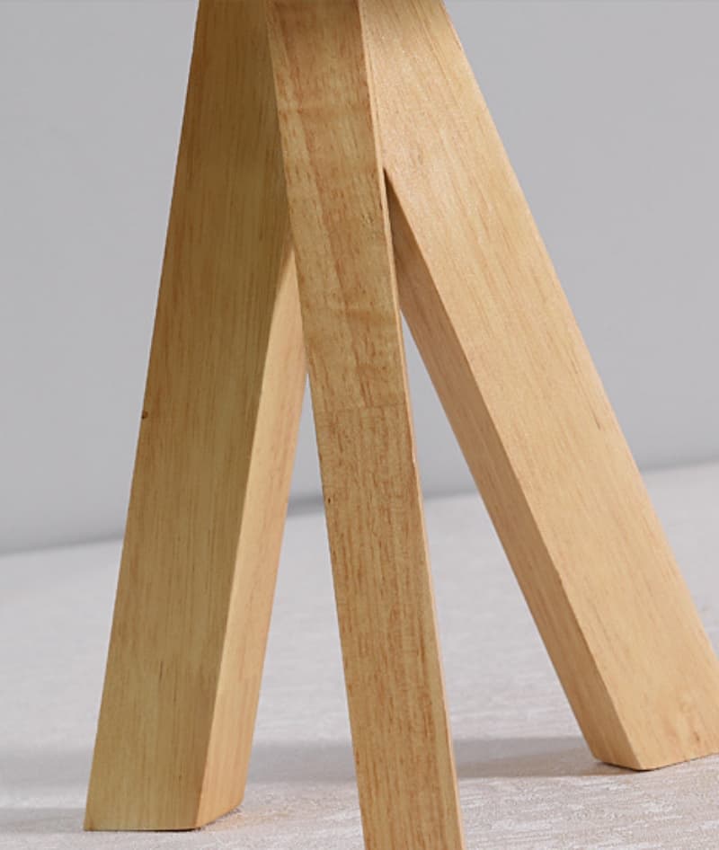 Đèn để bàn 3 chân bằng gỗ tối giản XC9005 10