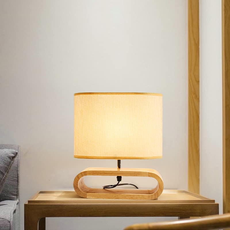 Đèn để bàn phòng ngủ thân gỗ sáng tạo XC9003 6