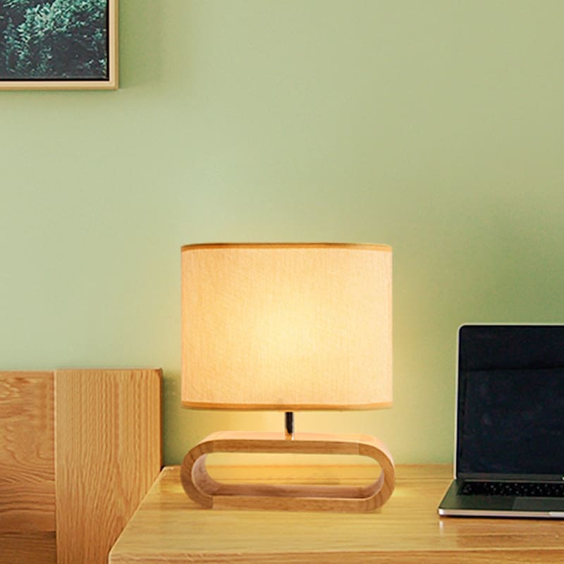 Đèn để bàn phòng ngủ thân gỗ sáng tạo XC9003 4