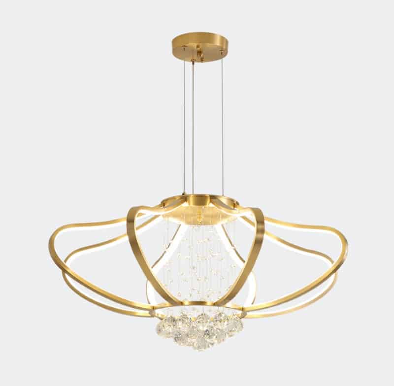 Đèn lồng thả trần sang trọng bằng đồng MC7036 7