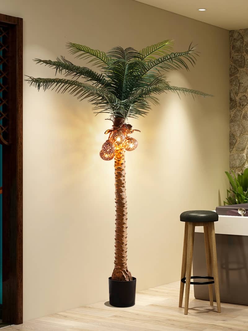 Đèn sàn trang trí hình cây dừa sáng tạo YS0982 3