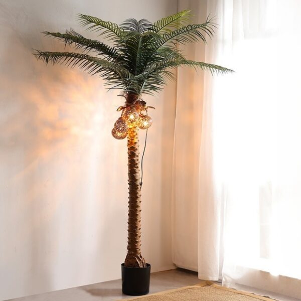 Đèn sàn trang trí hình cây dừa sáng tạo YS0982
