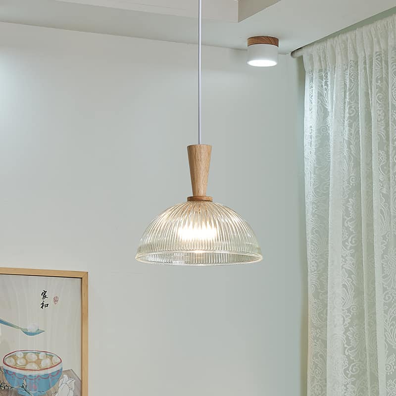 Đèn thả bàn ăn bằng gỗ phong cách vintage HD6851 5