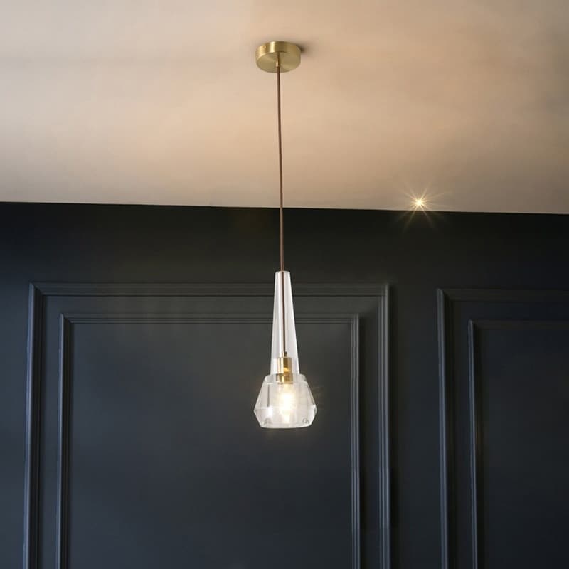 Đèn thả bàn ăn bằng pha lê sáng tạo HL886 4