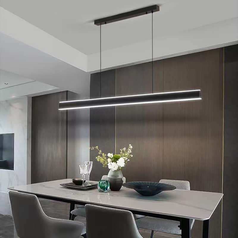 Đèn thả bàn ăn nhôm dáng dài hai mặt sáng GY9655 | Flexhouse VN