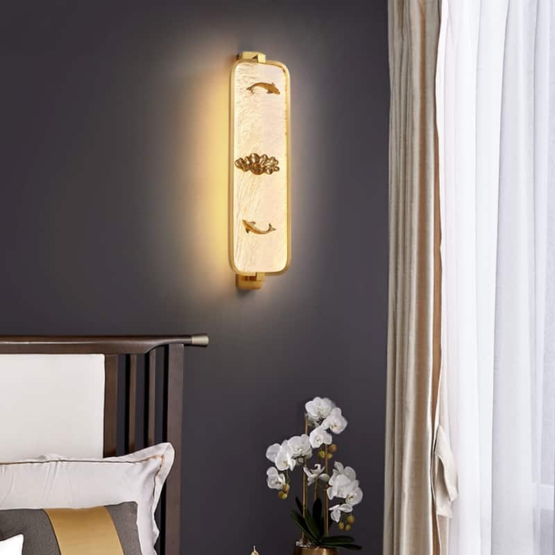 Đèn tường đầu giường song ngư bằng đồng MC5151 4