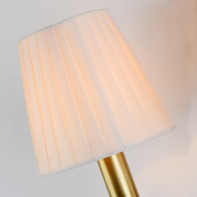 Đèn tường đồng chao vải đôi nghệ thuật ZH8580 13