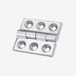 Bản lề lá phẳng chịu lực inox 304 cho cửa tủ SS825