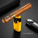 Bật lửa châm xì gà chống gió kèm chân đốt đa năng CGL22A-3