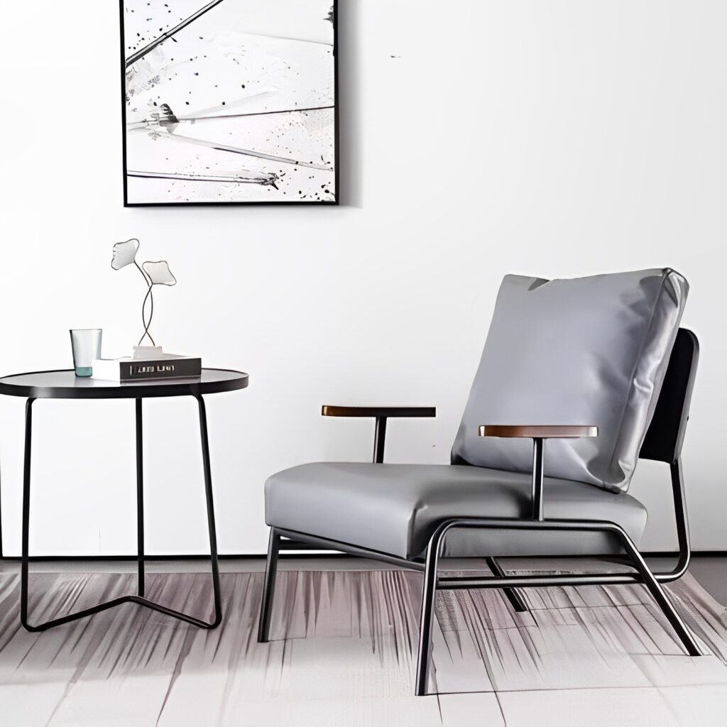 Bộ bàn ghế sofa sắt nghệ thuật hiện đại tối giản JC6501 9
