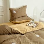 Bộ chăn ga vỏ gối cotton Hổ con tinh nghịch MM7805