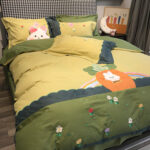 Bộ ra trải giường Cotton cà rốt Jenny ZH2236C