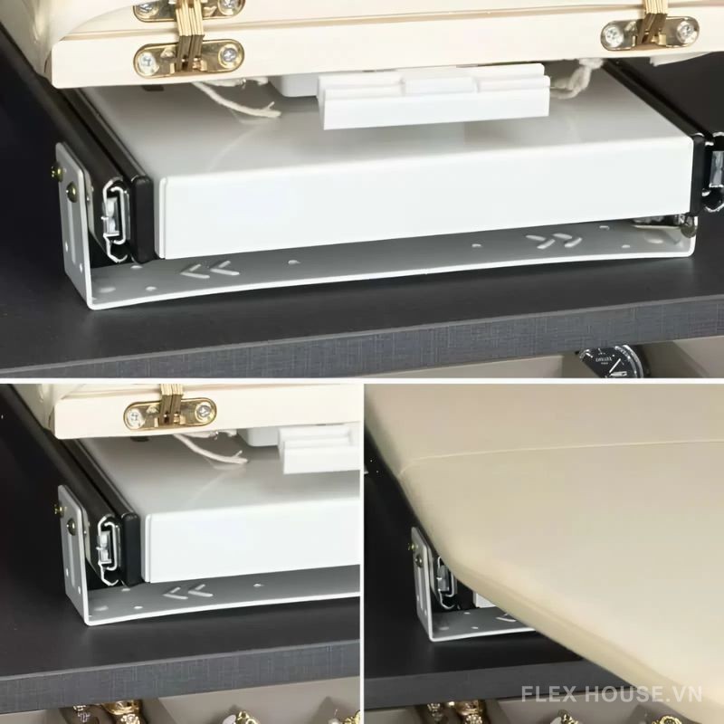 Cầu là âm tủ gấp gọn giảm chấn cao cấp RBL9889