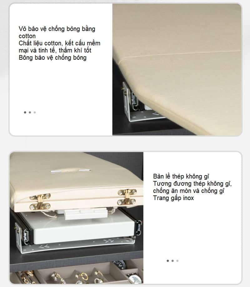 Cầu là âm tủ gấp gọn giảm chấn cao cấp RBL9889