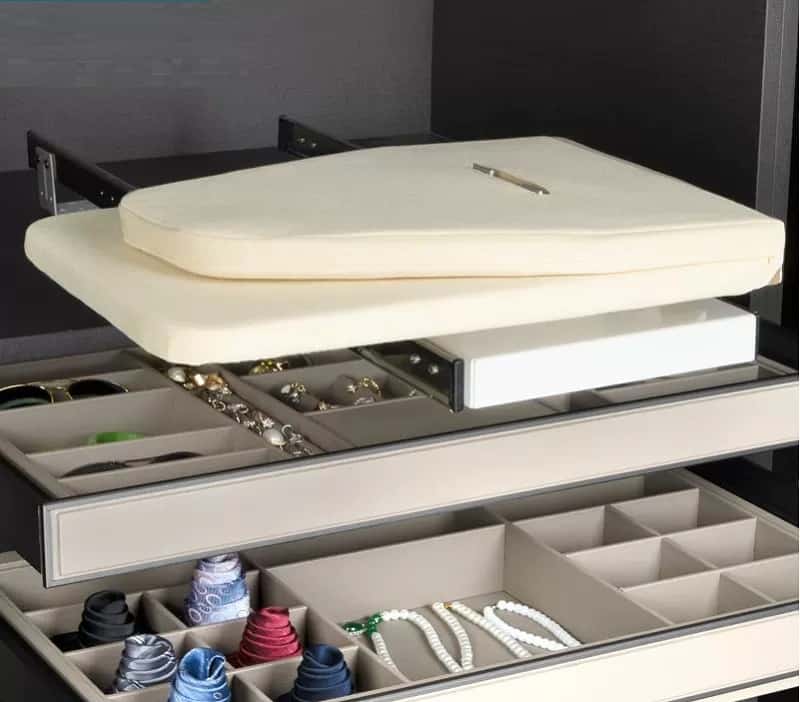 Cầu là âm tủ gấp gọn giảm chấn cao cấp RBL9889