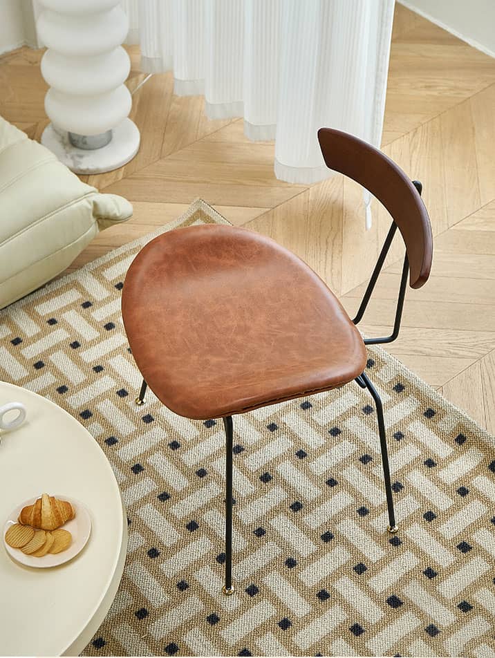 Ghế ăn Ant Chair lưng gỗ chân sắt nghệ thuật RB105 6