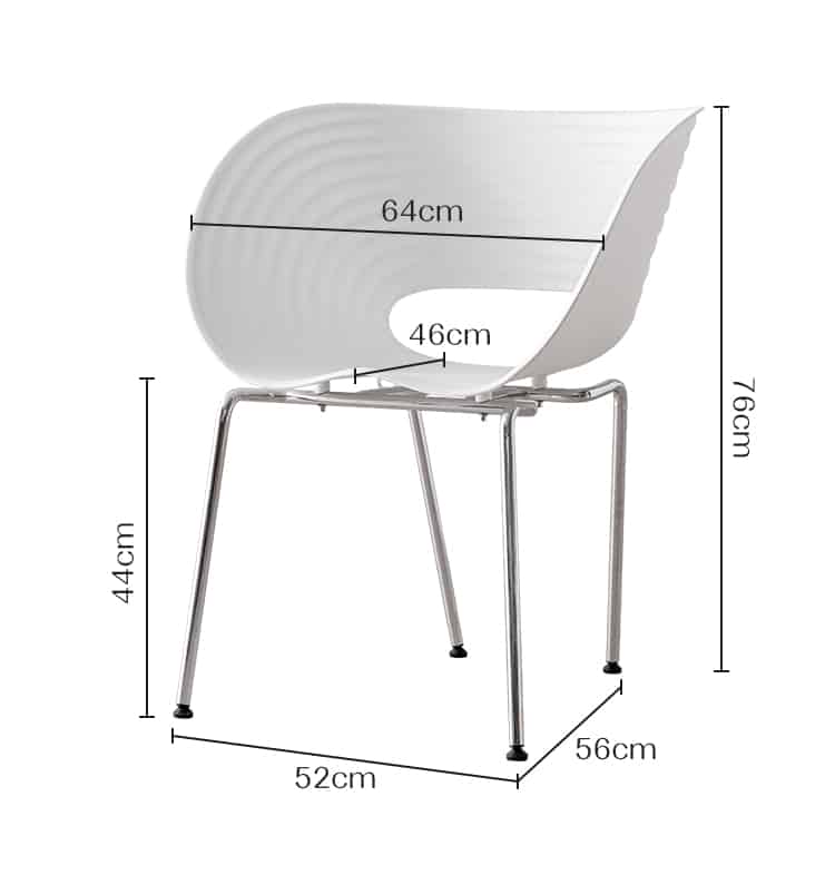 Ghế ăn hiện đại sang trọng Tom Vac Chair HZ006 12