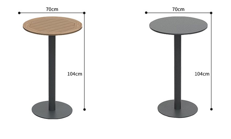 Ghế bar ngoài trời tựa lưng dây hiện đại SM6955 9